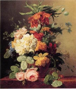 unknow artist Floral, beautiful classical still life of flowers.116 Germany oil painting art
